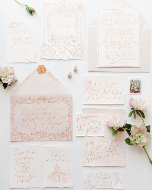 How to Personalize Your Wedding Stationery